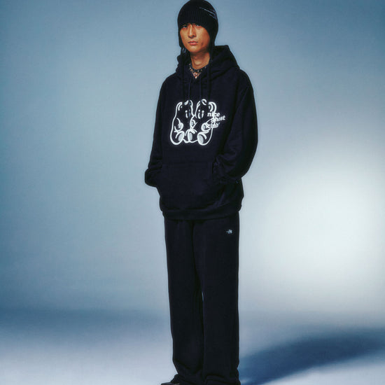 Nice Ghost Club Gummy Bear & Logo Hoodie