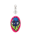 Nice Ghost Club Soul Pussy Cat Ghost Soul Girl Symbol Pillow Key Chain [Pink]