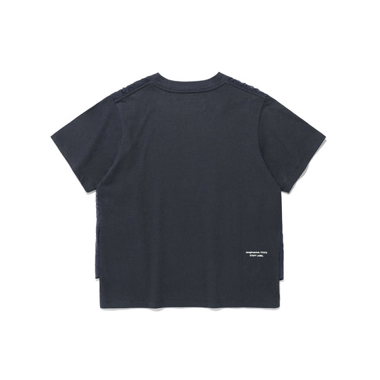 Nice Ghost Club FFATS Logo Layered Sleeve Tee [Navy]