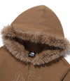 Nice Ghost Club Dark Fantasy Fur Hoodie Zip Up