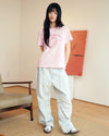 ADLV Women's Brown Line Friends Short Sleeve T-Shirt
