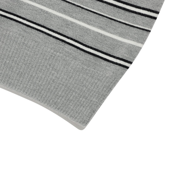Nice Ghost Club Multi Stripe 3 Star V Neck Knit