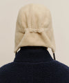 Marithé François Girbaud Marithé Sport Reversible Earflap Cap Ivory