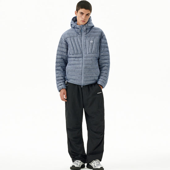 Mahagrid Light Hooded Down Puffer