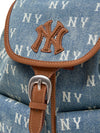 MLB Classic Monogram Vintage Denim Backpack