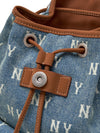 MLB Classic Monogram Vintage Denim Backpack