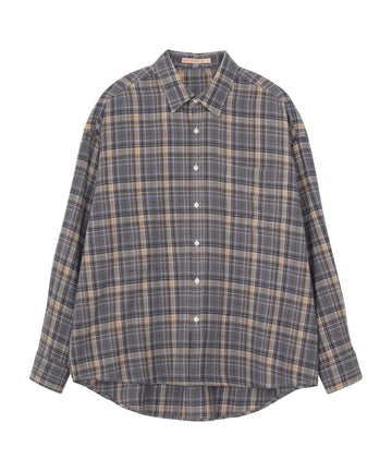Bitter Cells Pop Overfit Check Shirt