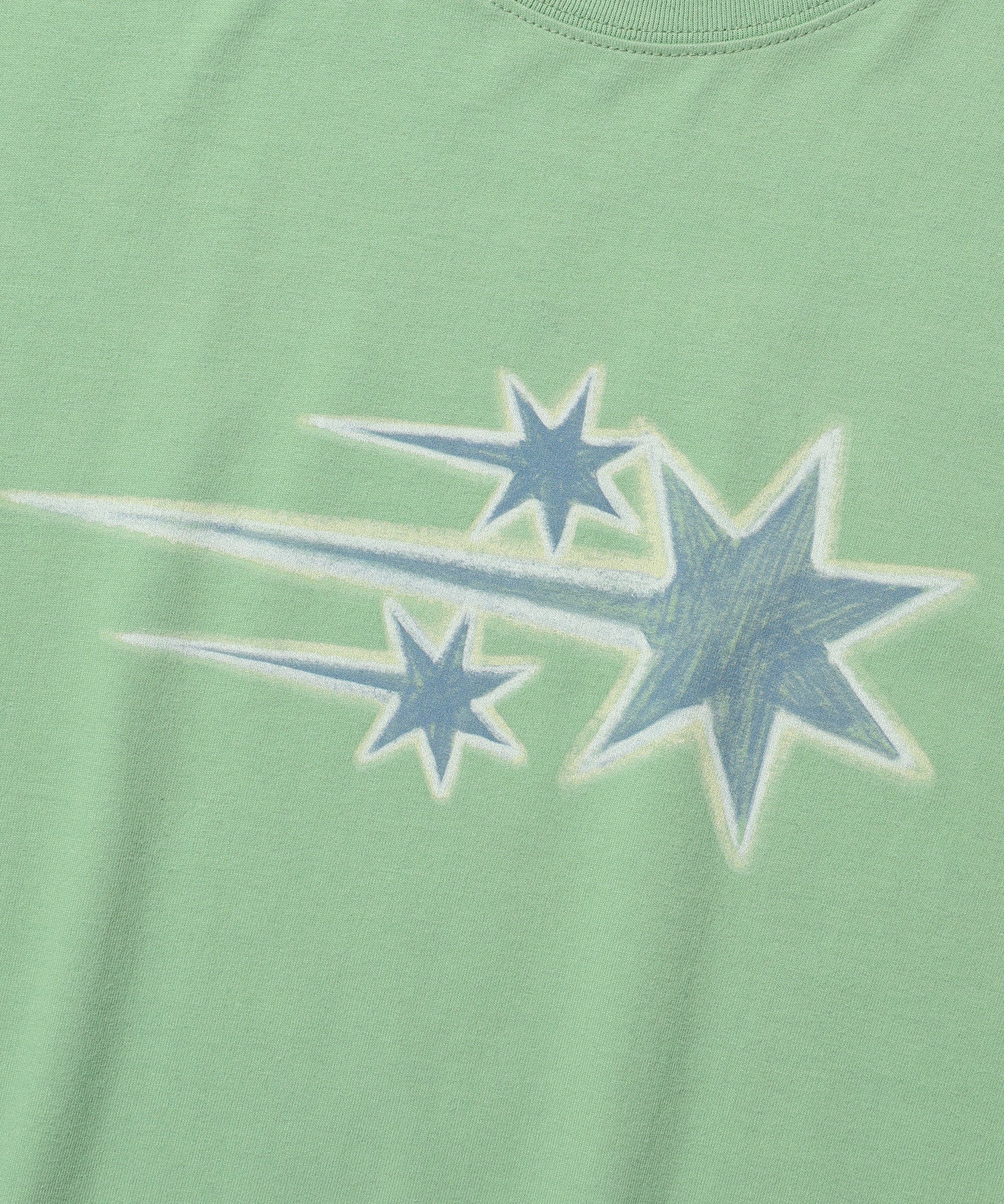 Nice Ghost Club Drawing 3 Star Big Crop Tee