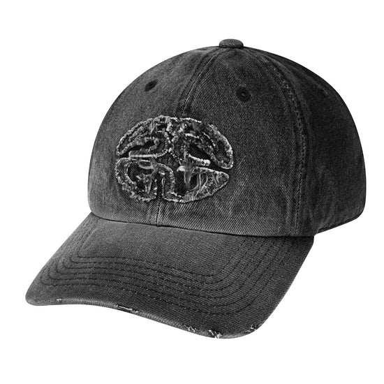 Mahagrid Raw Cut Denim Ball Cap