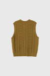 General Idea MAN Classic Crew Neck Knit Vest