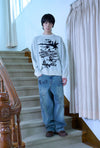 Nice Ghost Club Tornado Logo Knit