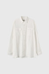 General Idea MAN Vintage Two Pocket Shirt [OFF WHITE]