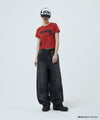 Mahagrid Gothic Applique Crop Tee