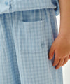 Marithé François Girbaud Kids W Check Capri Pants
