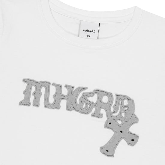 Mahagrid Gothic Applique Crop Tee