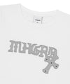 Mahagrid Gothic Applique Crop Tee