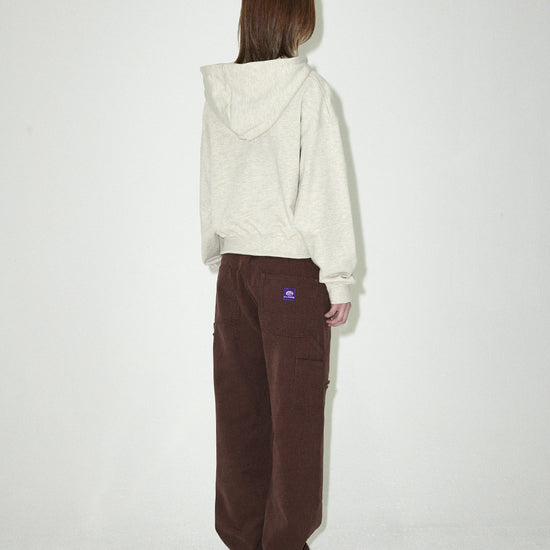 Mahagrid MGD SERIF LOGO CROP HOODIE