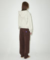 Mahagrid MGD SERIF LOGO CROP HOODIE