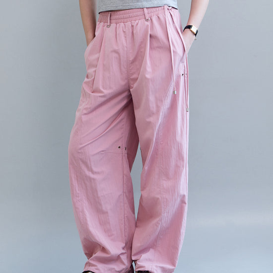 Bitter Cells Comfy Nylon Pants - Pink