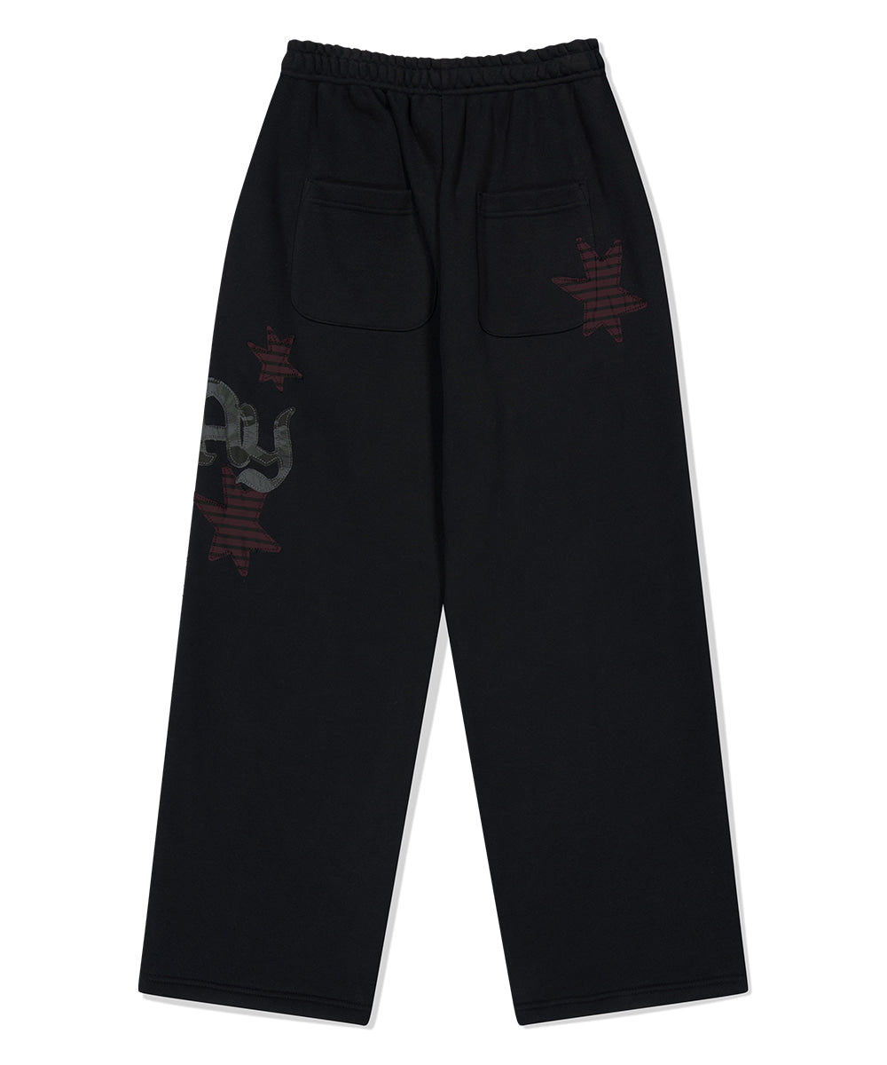 Mahagrid PRAY APPLIQUE SWEAT PANT