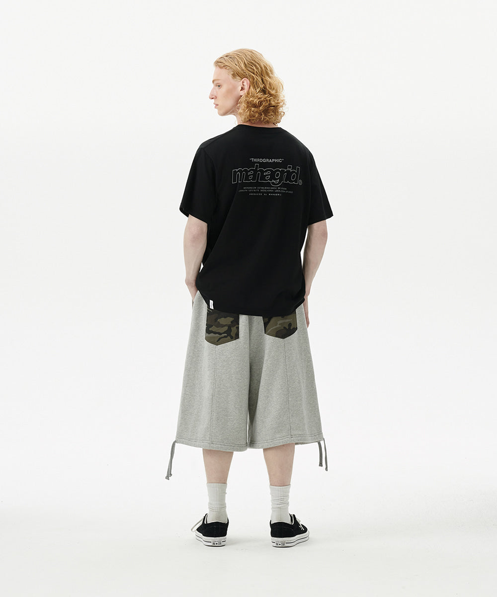 Mahagrid Bermuda Camo Pocket Sweatshort