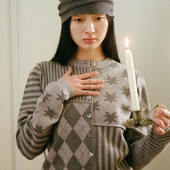 Nice Ghost Club Stripe Tuck Beanie