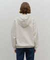Marithé François Girbaud Classic Logo Embroidery Hoodie (Brushed) Charcoal