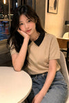 General Idea WOMAN Layered Essential Half Pullover