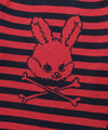 Nice Ghost Club Skull Rabbit Stripe Knit