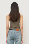 General Idea WOMAN Solid U-Neck Sleeveless