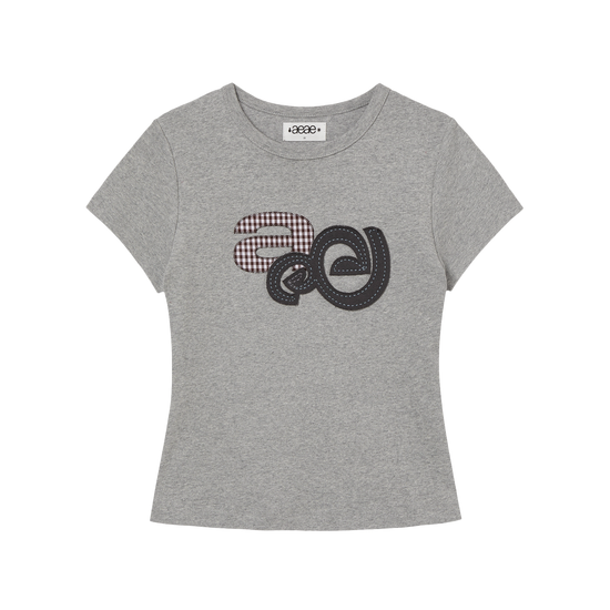 AEAE Applique Logo Tee