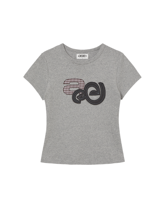 AEAE Applique Logo Tee