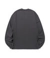 Nice Ghost Club Little Devil Girl Drawing Big Big Long Sleeve Tee [Charcoal]