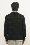 General Idea UNISEX Crochet Collar Knit Cardigan