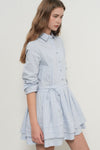General Idea WOMAN Pleated Shirt Dress