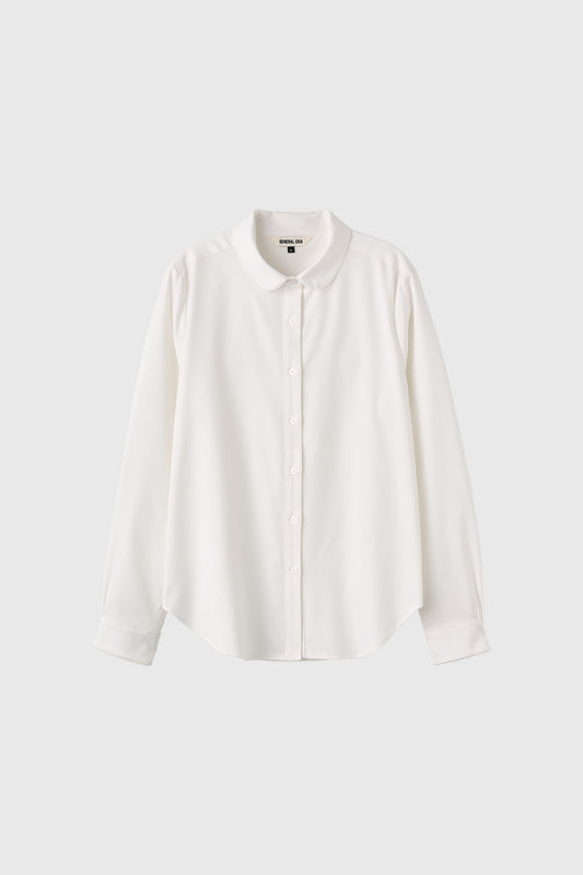 General Idea WOMAN Wrinkle-Free Round Collar Blouse