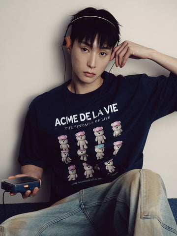 ADLV Plastic AC Bear Short Sleeve T-Shirt