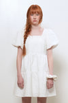 General Idea WOMAN Wrinkle Volume Puff One-Piece Dress
