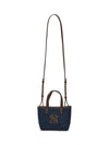 MLB Classic Monogram Denim Embo Mini Cross Bag