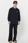 General Idea UNISEX Postman Long Sleeve T-Shirt [BLACK]