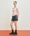 Marithé François Girbaud Marithé SPORT FLARE MINI SKIRT