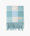 Marithé François Girbaud Fuzzy Check Knit Muffler