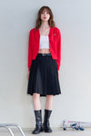 General Idea Woman General Essential Cardigan [Red]