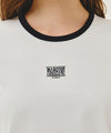 Marithé François Girbaud W CLASSIC LOGO RINGER TEE