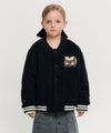 Marithé François Girbaud Kids Uni Fleece Varsity Jacket