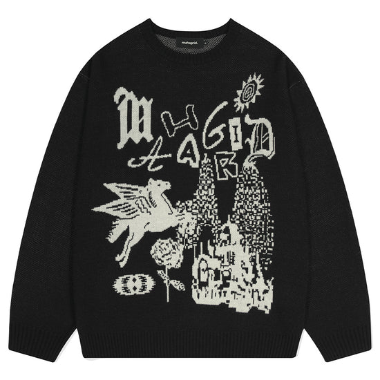 Mahagrid Fantasia Knit Sweater