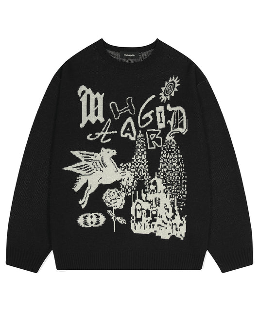 Mahagrid Fantasia Knit Sweater