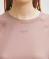 Marithé François Girbaud Marithé SPORT W ATHLEISURE SLIM CROP TEE charcoal