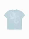 ADLV Half Tone Symbol Printing Short Sleeve T-Shirt