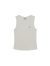 MLB Women's Street Slim Ribbed Sleeveless T-shirt